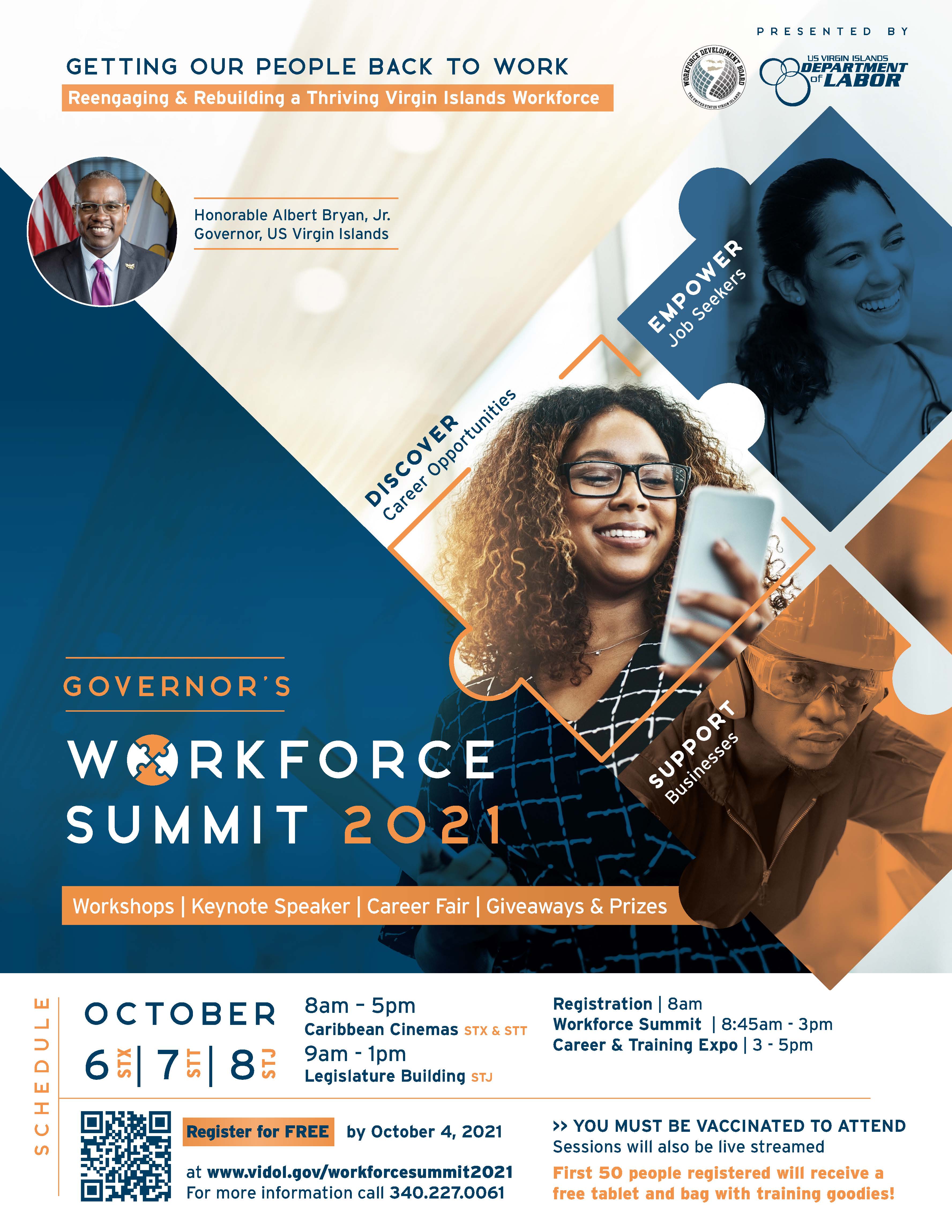 Workforce Summit 2021 Virgin Islands Department of Labor